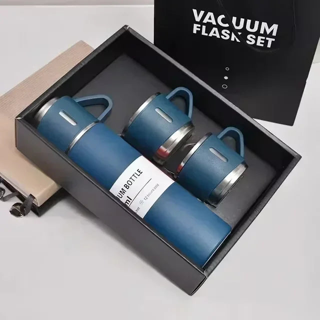 Garrafa + Canecas de café térmicas - Vacuum Set