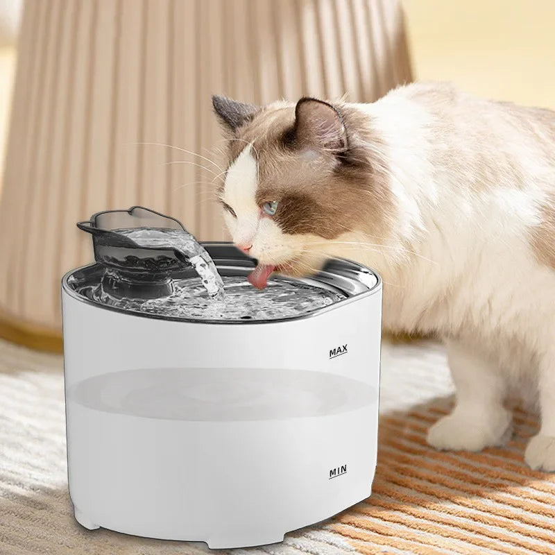 Pet Cat Water Fountain Automatic Circulation Filter Cat and Dog Water Fountain USB Electric Silent Pump Fuente De Agua Para Gato