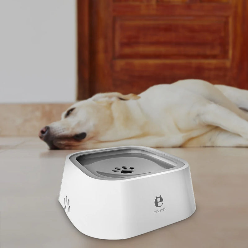 Tigela flutuante de plástico ABS para água potável para cães